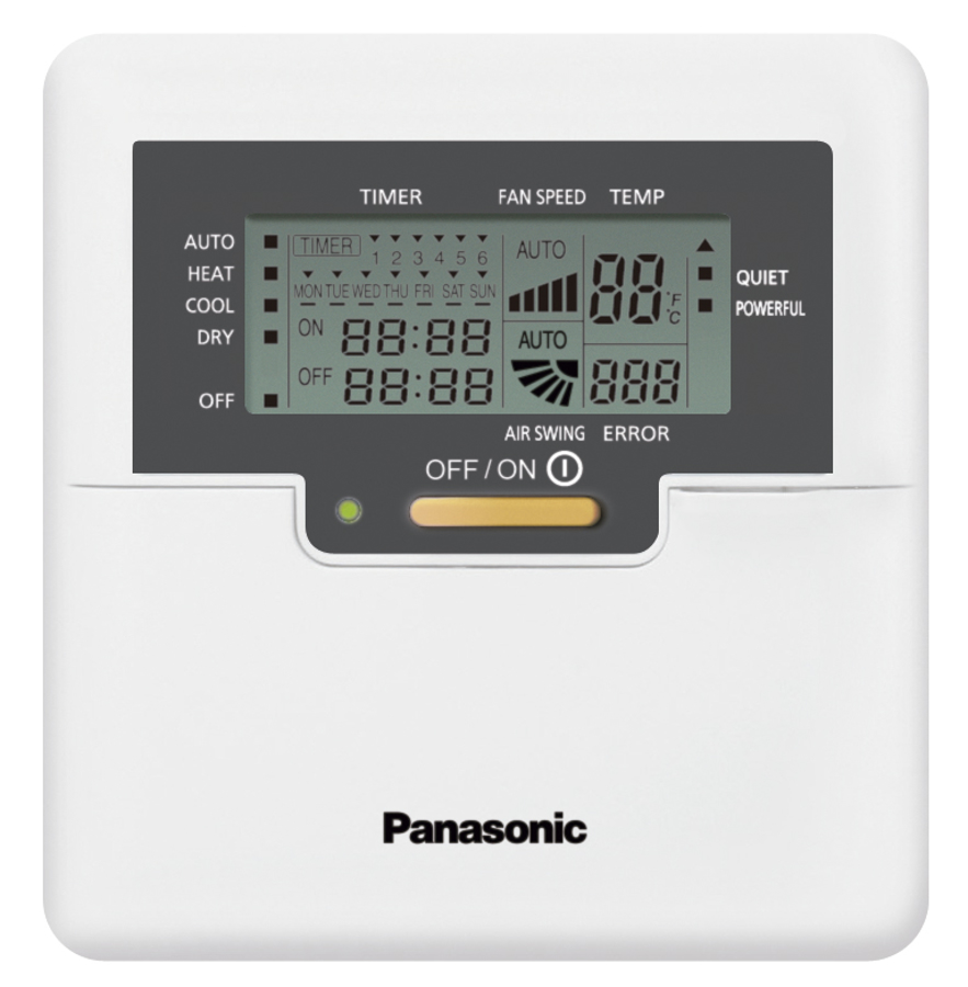 Image de CZ-RD52CP: Commande fixe pour Etherea, cassette et gainable