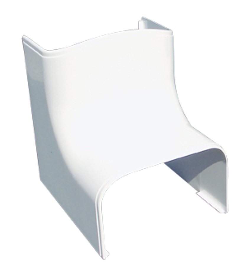 Image de 11106014: Optimat coude intérieur 90° CAI75 blanc (5pcs) RAL 9010