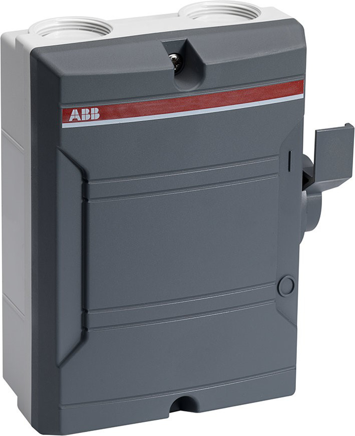 Afbeeldingen van BW325: ABB Werkschakelaar 3P/25A/400V IP65 mono