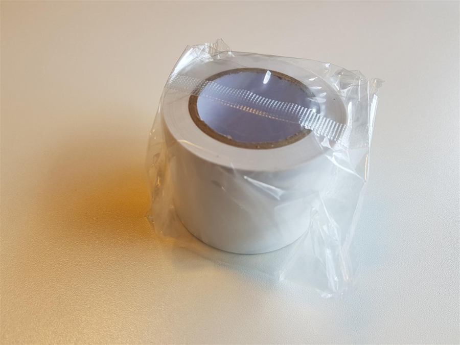 Image de CD515627: Tape PVC 50mm blanc 10m