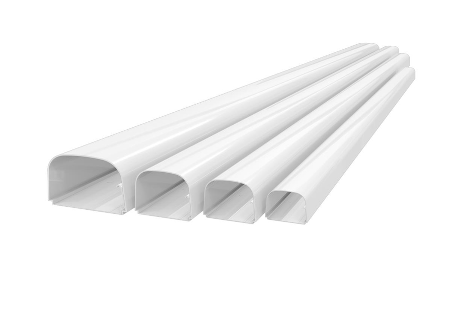 Image de SCD100123: Optimat chemin de câbles T135 blanc 135x82 mm (4x2m) RAL 9010