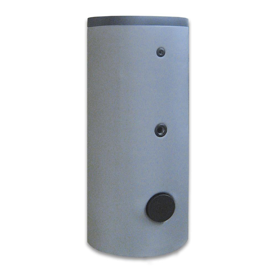 Afbeeldingen van 387030700: DHW tank 300l 2 wisselaars