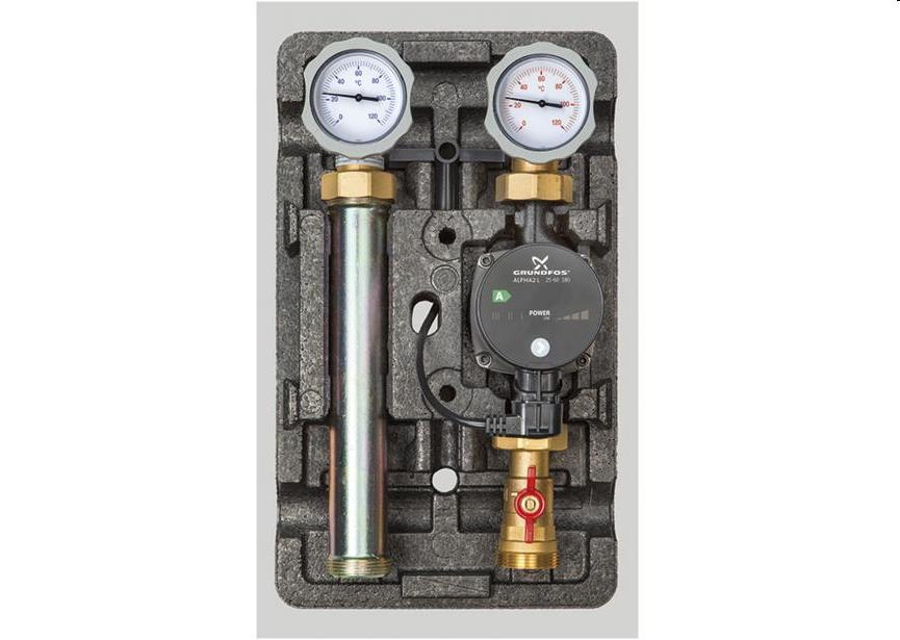 Image de 553012926: Groupe de pompe direct HK25 + taco pompe 25-60
