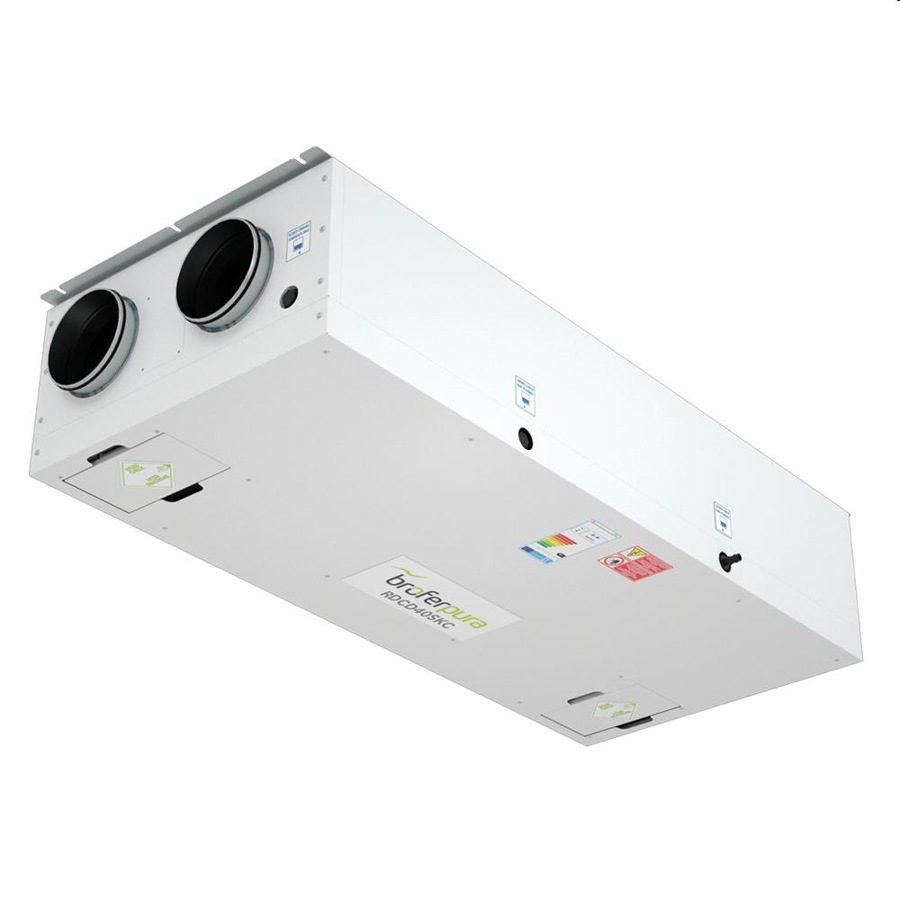 Afbeeldingen van RDCD40SKC-B: LG tegenstroom max 320m³/h hor/vert incl 4BRF (retour links)