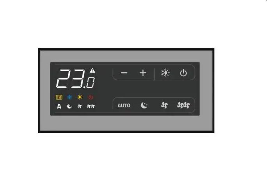 Image de ECA644II: Thermostat LCD incorporé (Ventilateur en continu)