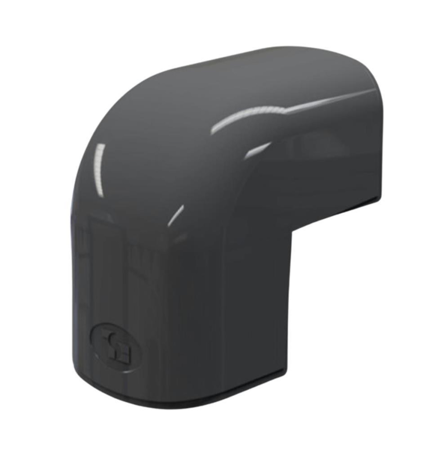 Image de SCD100427: Optimat coude extérieure 90° CAE75 anthracite (5pcs) RAL 7016