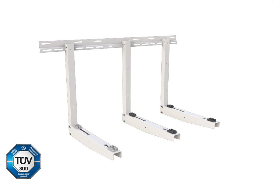 Image de SCD500444: TSSC Mini chiller wall bracket RAL 9002 - max 210 kg