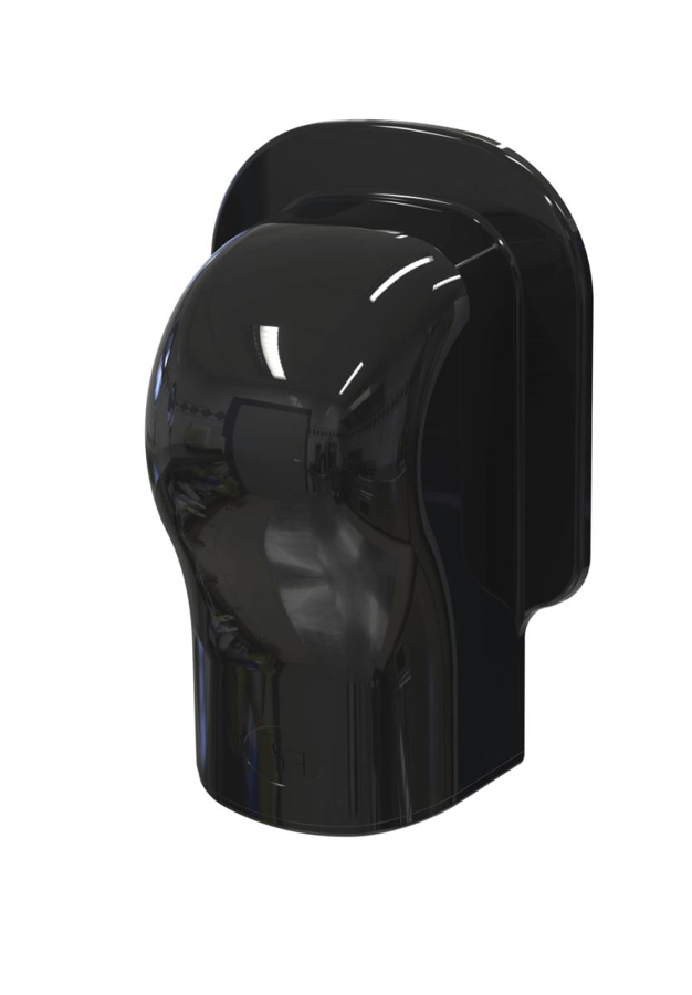 Image de SCD100373: Optimat couvercle mural TM102 noir (3pcs)