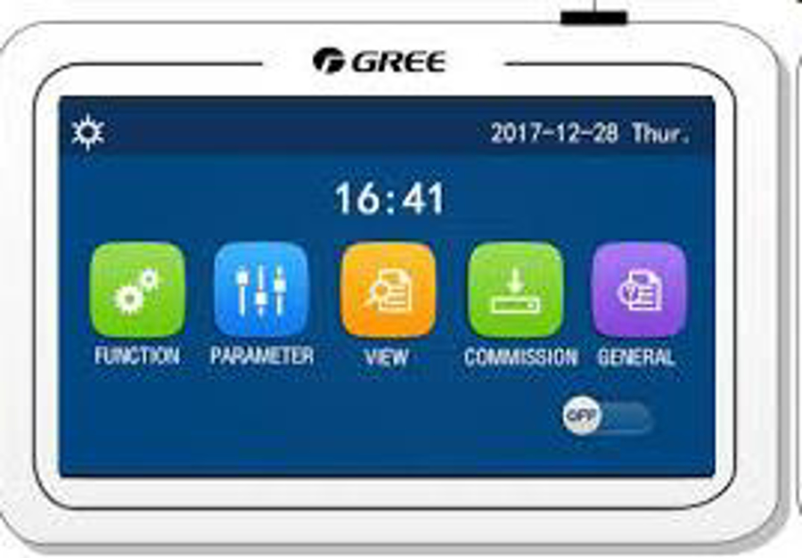 Afbeeldingen van CF492: Bedrade bediening voor modulaire chiller