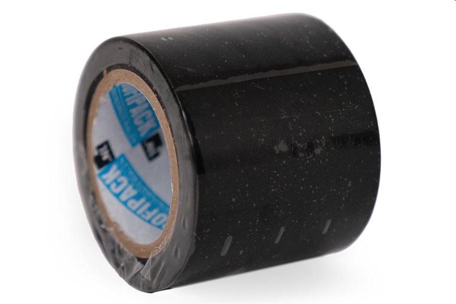 Image de 241007: Ruban PVC 50 mm noir 10 m - 5 pièces