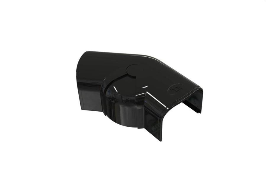 Afbeeldingen van SCD100639: Optimat instelbare bocht 90-135° CPS102-OPT zwart (1st) RAL 9005